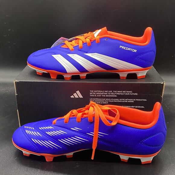 Adidas Predator Club FxG J IF6426 NEW Mens 6 blue orange main image 6